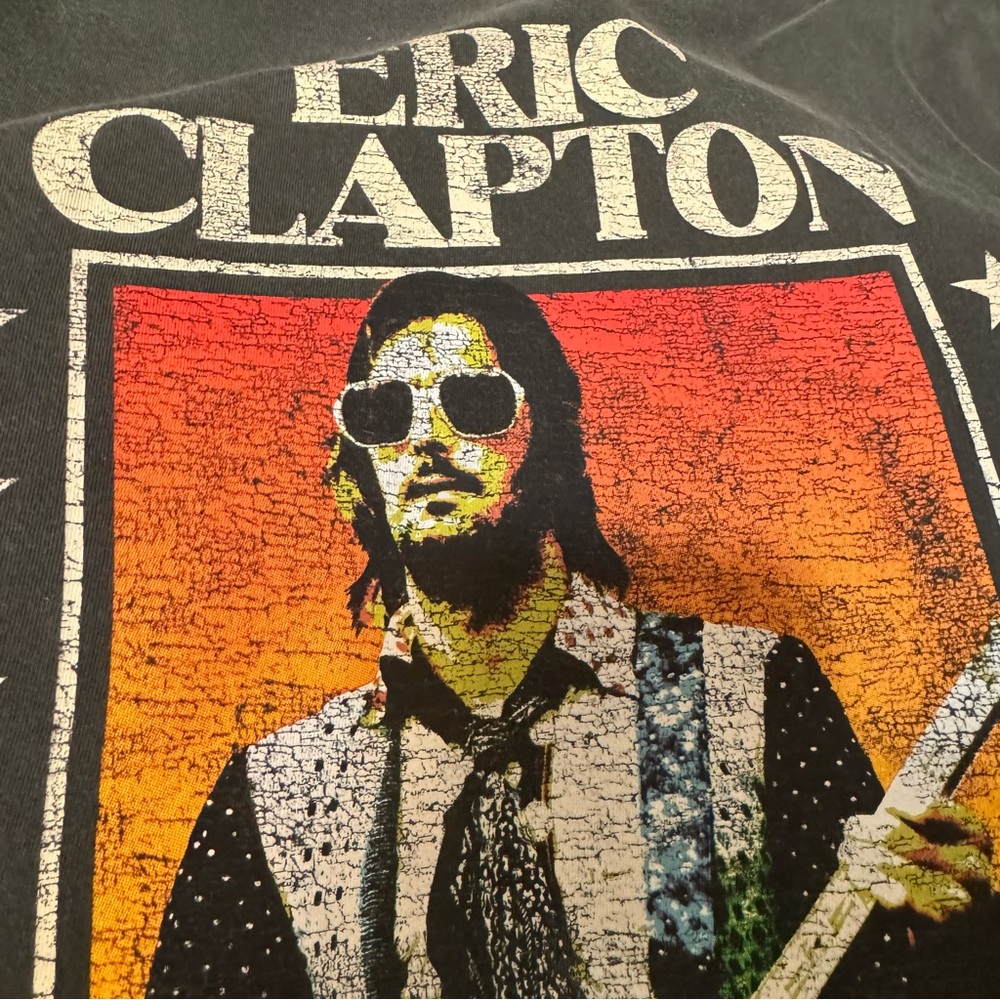Eric Clapton 1974 Tour Tee - Picture 3 of 7